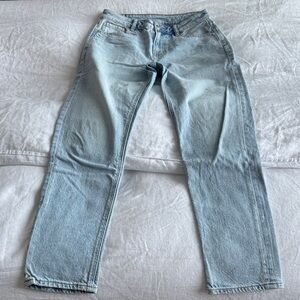 American Eagle Outfitters Light Wash Straight Jeans